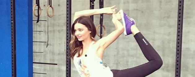 Miranda Kerr beim Yoga Miranda Kerr beim Yoga