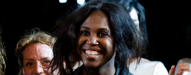 Motsi Mabuse am Theater-Set Motsi Mabuse am Theater-Set