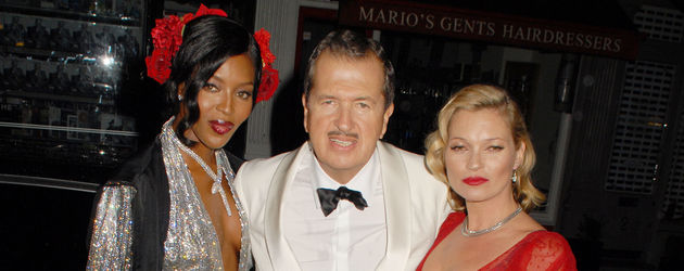 Kate Moss, Naomi Campbell und Mario Testino Kate Moss, Naomi Campbell und Mario Testino