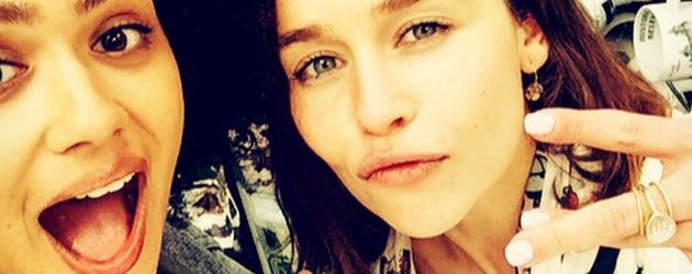 Emilia Clarke und Nathalie Emmanuel Emilia Clarke und Nathalie Emmanuel