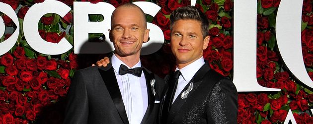 Neil Patrick Harris und David Burtka bei den 70. Tony Awards in New York 2016 Neil Patrick Harris und David Burtka bei den 70. Tony Awards in New York 2016