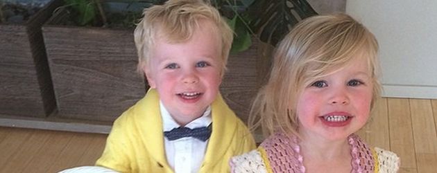 Harper Grace Burtka-Harris und Gideon Scott Burtka-Harris Harper Grace Burtka-Harris und Gideon Scott Burtka-Harris