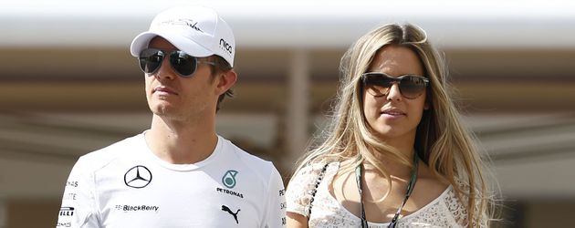 Nico Rosberg und Vivian Sibold Nico Rosberg und Vivian Sibold