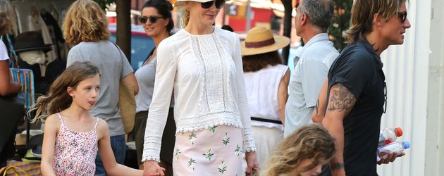 Nicole Kidman mit ihrem Mann Keith Urban und ihren Kindern Sunday Rose und Faith Margaret Nicole Kidman mit ihrem Mann Keith Urban und ihren Kindern Sunday Rose und Faith Margaret