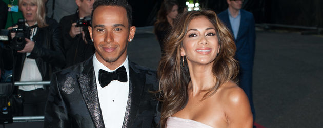 Lewis Hamilton und Nicole Scherzinger auf dem roten Teppich Lewis Hamilton und Nicole Scherzinger auf dem roten Teppich