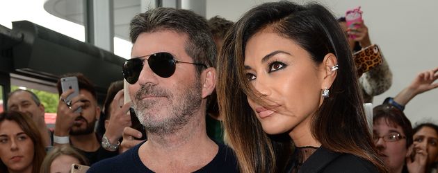 Simon Cowell und Nicole Scherzinger in Manchester Simon Cowell und Nicole Scherzinger in Manchester