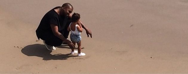 Kanye West und North West Kanye West und North West