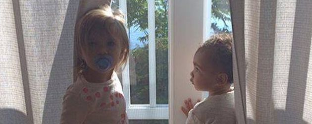 North West und Penelope Disick North West und Penelope Disick