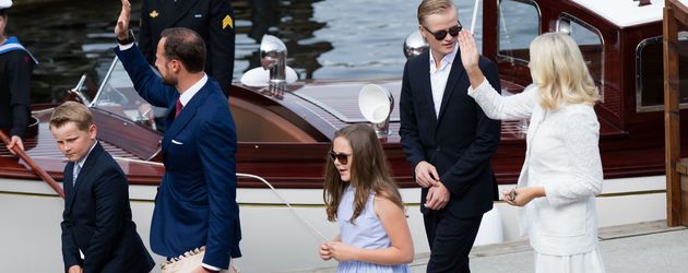 Norwegische Royals in Trondheim Norwegische Royals in Trondheim