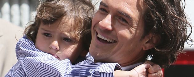 Orlando Bloom und Flynn Bloom Orlando Bloom und Flynn Bloom