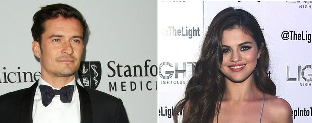 Selena Gomez und Orlando Bloom Selena Gomez und Orlando Bloom