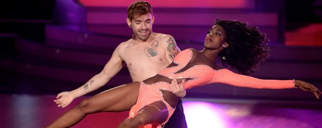 Daniel Küblböck und Otlile Mabuse Daniel Küblböck und Otlile Mabuse