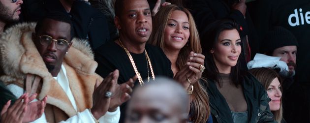 Kim Kardashian, Beyonce, Jay-Z und P. Diddy Kim Kardashian, Beyonce, Jay-Z und P. Diddy
