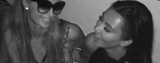 Kim Kardashian und Paris Hilton Kim Kardashian und Paris Hilton