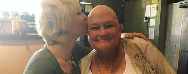 Paris Jackson mit ihrer krebskranken Mutter Debbie Rowe Paris Jackson mit ihrer krebskranken Mutter Debbie Rowe