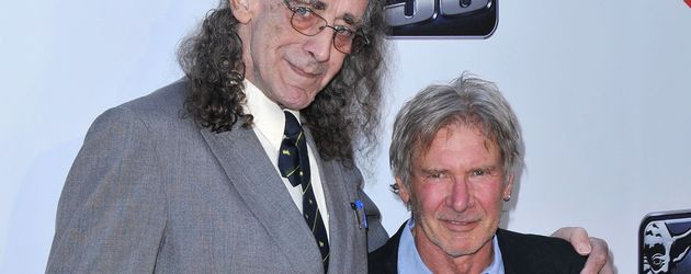 Harrison Ford und Peter Mayhew Harrison Ford und Peter Mayhew