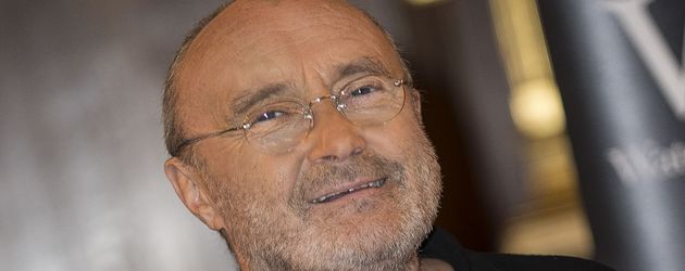 Phil Collins im Oktober 2016 bei der Präsentation seiner Autobiografie in London. Phil Collins im Oktober 2016 bei der Präsentation seiner Autobiografie in London.