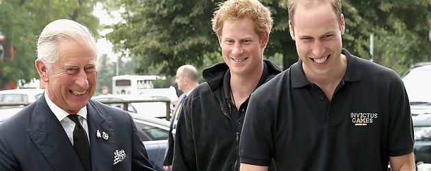 Prinz Harry, Prinz William und Prinz Charles Prinz Harry, Prinz William und Prinz Charles