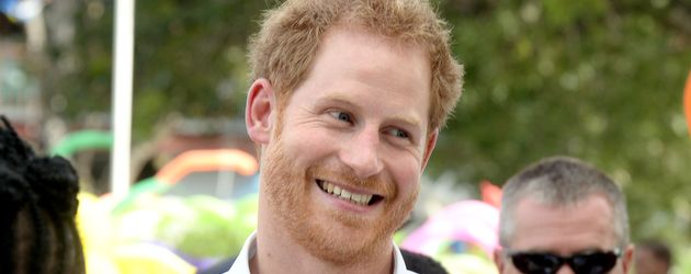 Prinz Harry bei einem Charity-Projekt in Antigua 2016 Prinz Harry bei einem Charity-Projekt in Antigua 2016