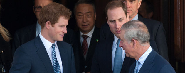 Prinz Harry, Prinz William und Prinz Charles Prinz Harry, Prinz William und Prinz Charles