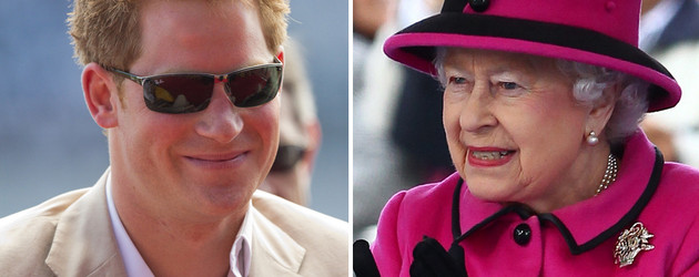 Prinz Harry und Queen Elizabeth II. Prinz Harry und Queen Elizabeth II.
