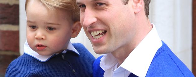 Prinz William und Prinz George Prinz William und Prinz George
