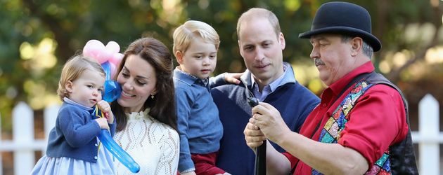 Die britischen Royals beim "Children's Party of Military families"-Event in Kanada Die britischen Royals beim "Children's Party of Military families"-Event in Kanada