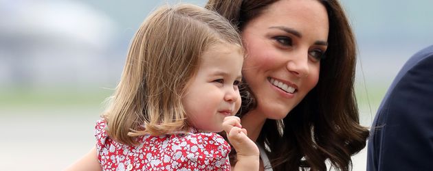 Prinzessin Charlotte und Herzogin Kate in Polen Prinzessin Charlotte und Herzogin Kate in Polen