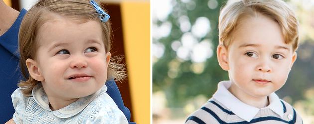 Prinzessin Charlotte und Prinz George Prinzessin Charlotte und Prinz George
