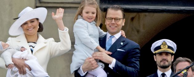 Prinzessin Estelle von Schweden, Prinzessin Victoria von Schweden, Prinz Oscar von Schweden und Prin Prinzessin Estelle von Schweden, Prinzessin Victoria von Schweden, Prinz Oscar von Schweden und Prin
