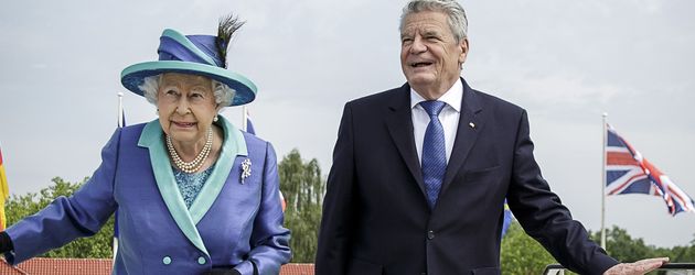 Queen Elizabeth II. und Joachim Gauck Queen Elizabeth II. und Joachim Gauck