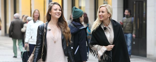 Ramona und Joelina Drews beim Shoppen Ramona und Joelina Drews beim Shoppen