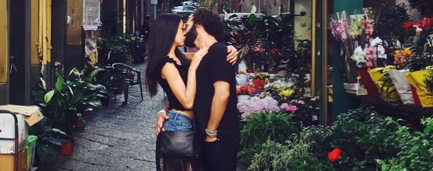 Rebecca Mir und Massimo Sinató im Urlaub in Norditalien Rebecca Mir und Massimo Sinató im Urlaub in Norditalien