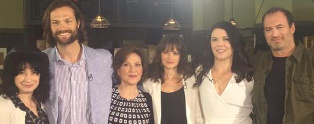 Alexis Bledel, Lauren Graham, Jared Padalecki, Kelly Bishop und Scott Patterson Alexis Bledel, Lauren Graham, Jared Padalecki, Kelly Bishop und Scott Patterson