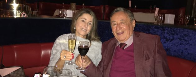 Richard Lugner und seine Freundin Andrea im Restaurant Richard Lugner und seine Freundin Andrea im Restaurant