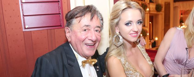 Richard und Cathy Lugner beim Wiener Opernball im Februar 2015 Richard und Cathy Lugner beim Wiener Opernball im Februar 2015
