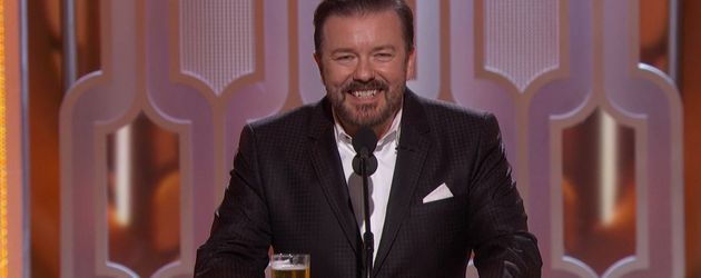 Ricky Gervais bei den Golden Globes 2016 Ricky Gervais bei den Golden Globes 2016