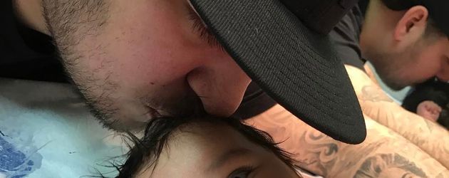 Rob Kardashian und Tochter Dream Renee Rob Kardashian und Tochter Dream Renee