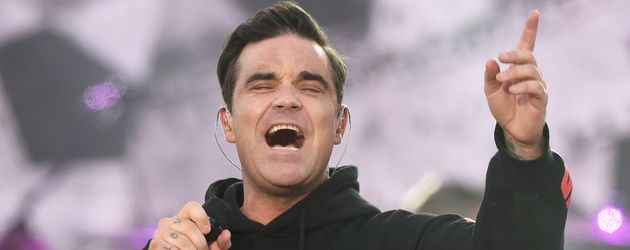 Robbie Williams beim "One Love Manchester"-Konzert Robbie Williams beim "One Love Manchester"-Konzert
