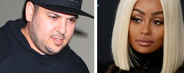 Robert Kardashian und Blac Chyna Robert Kardashian und Blac Chyna