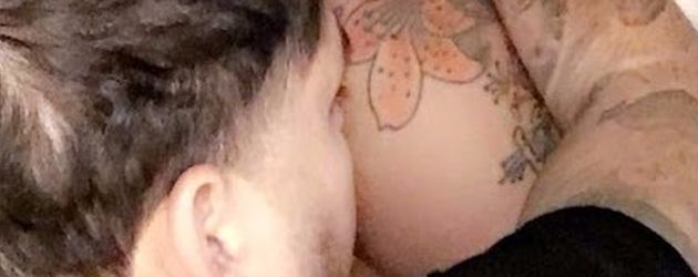 Robert Kardashian und Blac Chynas Babybauch Robert Kardashian und Blac Chynas Babybauch