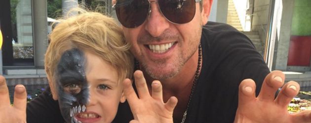 Robin Thicke und sein Sohn Robin Thicke und sein Sohn
