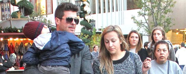 Robin Thicke und Julian Fuego Thicke Robin Thicke und Julian Fuego Thicke
