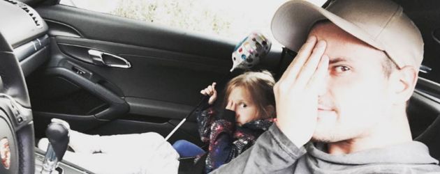 Rocco Stark mit seiner Tochter Amelia Rocco Stark mit seiner Tochter Amelia