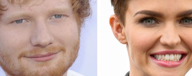 Ed Sheeran und Ruby Rose Ed Sheeran und Ruby Rose