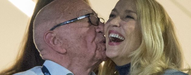 Jerry Hall und Rupert Murdoch Jerry Hall und Rupert Murdoch
