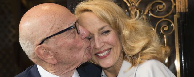 Jerry Hall und Rupert Murdoch Jerry Hall und Rupert Murdoch