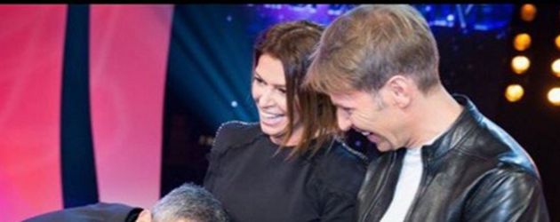 Sabia Boulahrouz und Uri Geller Sabia Boulahrouz und Uri Geller