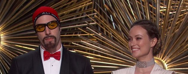 Olivia Wilde und Sacha Baron Cohen Olivia Wilde und Sacha Baron Cohen