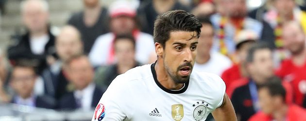 Sami Khedira beim EM-Spiel Deutschland gegen Polen Sami Khedira beim EM-Spiel Deutschland gegen Polen